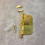 Nostalgic Warehouse Ball Tip Door Hinge Polished Brass Square Corner 746073 New. Fixed Price $13.99.