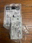 National Hardware N830-218 Door Hinge 3-1/2" 1/4 Radius Prime Coat White. Fixed Price $9.99.