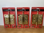 Everbilt Decorative Door Hinge, Lot Of 3, Bright Brass 4 Inch. Fixed Price $19.99.