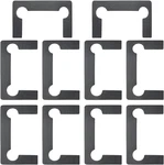 10PCS Glass Door Hinge Replacement Gasket Grid Rubber Pad. Fixed Price $11.82.