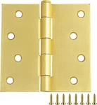 3-PACK Design House Hinges For Interior Doors 4" X Satin Brass 181636. Fixed Price $17.99.