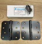 Lot Of 3 Deltana S44R51B 4" X Steel Hinge Pair - Black *read*. Fixed Price $24.99.