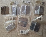 7QTY.NATIONAL Hardware N331-546 Satin Nickel Steel 512R5/8 Door Hinges 3-1/2 In.. Fixed Price $7.00.