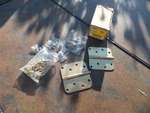 Open Box Stanley Heavy Duty RD2068-R Pair Of Brass Hinges 42-2202 4". Fixed Price $7.00.