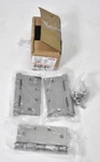 Best Door Hinges 3 Pack Satin Chrome Finish FBB179 4.5" X 711068441. Fixed Price $13.79.