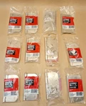 Lot Of 12 Everbilt 711 786 Satin Nickel Finish 5/8" Radius Corner Door Hinge 4". Fixed Price $16.95.