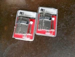 2-RELIABILT Reliabilit 3-1/2 In. Smooth Action Hinges And Door Stop Satin Nickel. Fixed Price $13.50.