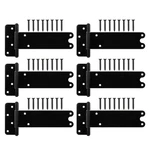 Wmebee 8 T-strap Shed Door Hinges 6 Pack Heavy Duty Tee 300 Lbs Capacit. Fixed Price $66.25.