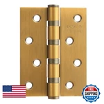 Voluka 12 Pack Stainless Steel Hinges For Exterior Interior Doors 4IN. Fixed Price $78.94.
