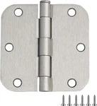 Design House Door Hinge, 3.5 X In, 5/8 Radius, Interior, Rounded Steel. Fixed Price $49.57.