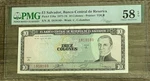 El Salvador 1976 10 Colones Pmg 58 Epq Serie Jl Printed Tdlr Rare Triple 181818. Fixed Price $350.00.
