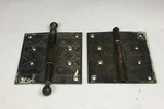 Antique Large Heavy Ornate Bronze Door Hinges Architectural Salvage.. B2-01. Fixed Price $49.00.