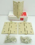 Hager Full Mortise Ball-bearing Door BB1279 X 4" 3 Hinges New 110HW. Fixed Price $27.99.
