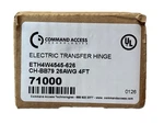 Command Access ETH4W4545-626 Electric Transfer Hinge CH-BB79 26AWG 4FT 71000. Fixed Price $74.99.