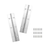 2PCS Silver 6-INCH Heavy Duty Stainless Steel Piano HINGE,2" Open Width Conti.... Fixed Price $14.27.