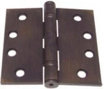 Emtek 5 X Sq Solid Brass Hvy Duty Bb Hng. Fixed Price $100.10.