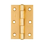National Hardware N146-399 2-PK., X In. Dull Brass Narrow Hinges Quantity. Fixed Price $41.28.