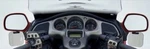 National Cycle Wing Deflectors Light Smoke Mirror Mount For Honda GL1800 N5110. Fixed Price $78.95.