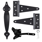 Hardware Kit Heavy Duty,with Self Locking LATCH,6 Inch Strap Gate.... Fixed Price $27.81.
