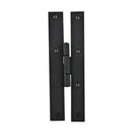 Renovators Supply Cabinet 7" Black Wrought Iron Kitchen Hinges. Fixed Price $15.99.