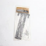 (2-PK) Everbilt Decorative Strap Hinge Black 8" 10244. Fixed Price $6.76.