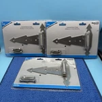 National Hardware N348-524 Ornamental Spring Gate Hinge 7" Stainless ( Set Of 3). Fixed Price $49.98.