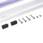 Kason 401SA6064284 Strip Curtain 42X84 Aluminum. Fixed Price $292.34.