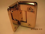 Crl Laurence PIN044GP Frameless Junior Geneva Pinnacle Hinge Gold Plate. Fixed Price $125.00.