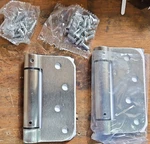 Penrod MH4.0AUPC5/8-5/8 Dc Metal Spring Door Hinges Silver 4X5/8" 2 Pack. Fixed Price $9.99.