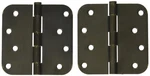 Deltana S44R55 Value Choice Indoor Steel 4X4X 5/8" Radius Hinge - Antique Brass. Fixed Price $5.94.