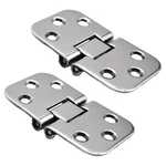 Marine City 316 Stainless Steel Flush Mount Hatch Hinges 180 Boat Door (2 Pack). Fixed Price $27.53.