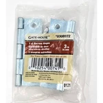 Gatehouse 3-IN Zinc Plated Steel Mortise Narrow Door Cabinet Hinges 2 Pack. Fixed Price $9.50.