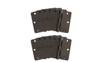 3-1/2 In. X 1/4 Radius Oil Rubbed Bronze Door Hinge Value (10 Per Pack). Fixed Price $24.80.