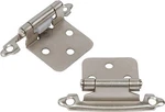 1-1/4 Variable Overlay Cabinet Door Self Closing Facemount Hinge Nickel Screws. Fixed Price $145.60.
