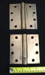 Stanley No 2060-ADJUSTABLE-SELF Closing 4 1/2" Hinges Heavy Duty Bronze Coated. Fixed Price $25.00.