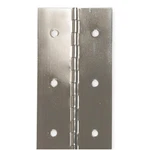 Grainger Approved 4PB33 Continuous Hinge,nickel ,6 Ft. L,3 In. W. Fixed Price $83.98.