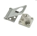 Gatehouse 3.5-IN Stainless Steel Keyed Hinge Locking Hasp. Fixed Price $5.10.