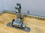 New Heavy Duty 4" Round Bolt-on Sealed Bearing Industrial Metal Gate Hinges Larg. Fixed Price $78.00.