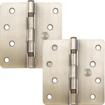 Ball Bearing Hinge, Inches, 1/4" Radius Corner, 2-PACK, Antique Brass By Stone. Fixed Price $24.32.
