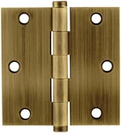 Emtek 96113 3.5" X Solid Brass Square Corner Plain Bearing. Fixed Price $48.80.