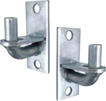 2 Pack Wall Mount Gate Hinges, Heavy Duty Farm Chain Link Fence. Fixed Price $33.00.