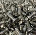 New Commercial Metal Door Hinge Screws #12-24 1/2" Phillips Head 410 Stainless!. Fixed Price $39.99.