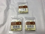 Lot Of 3, Gatehouse 2" Utility Narrow Hinge 2-PACK Polished Brass Plated 0308965. Fixed Price $10.94.