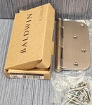 Baldwin 9BR7027-002 Solid Brass 10CM X Elegant 1.6CM Radius Corner. Fixed Price $11.99.