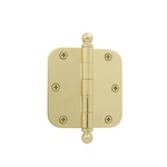 Grandeur Hardware 808998 3.5" Ball Tip Residential Hinge With 5/8" Radius Cor.... Fixed Price $53.67.