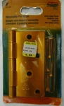 4" Pin Hinge Removable Satin Brass Finish, N176-644, V512, Lot Of National. Fixed Price $8.59.