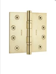 Baldwin - Polished Solid Brass Door Hinge Ball Bearings 4"X4 1041.031.I. Fixed Price $20.25.