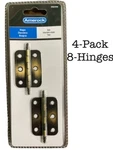 Amerock (8 Pcs) BP2355AE Butt Hinges 2" Joint Minaret Tip Antique Brass W/screws. Fixed Price $16.99.