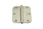 Emtek 91033 US15 3.5 X 5/8 Radius Steel Hinges Satin Nickel One Pair. Fixed Price $10.99.