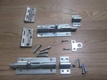 Door Hardware - Stuff Padlockable Barrel Bolt & Hinges. Fixed Price $29.98.